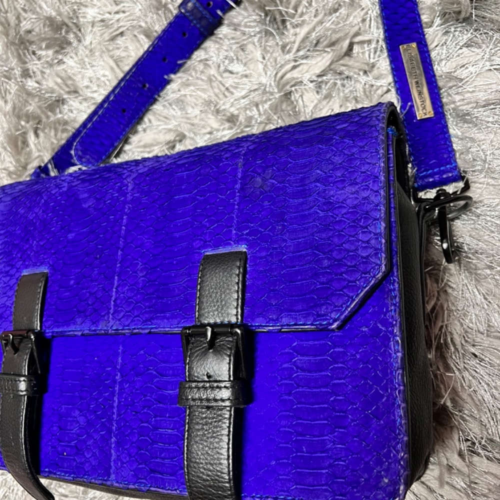 100% Authentic Python Elisabeth Weinstock Crossbo… - image 2